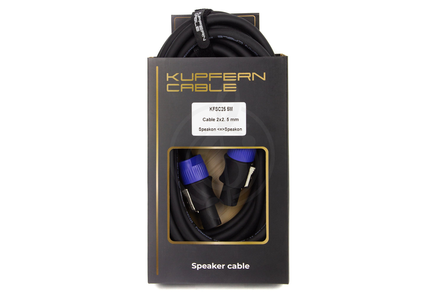 Спикерный кабель Спикерный кабель KUPFERN KUPFERN KFSC01 5M225 - Кабель SpeakOn - SpeakOn KFSC015M225 - фото 3
