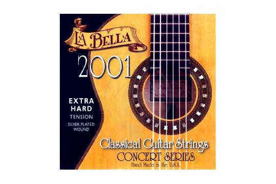 Струны для классической гитары La Bella 2001 Extra Hard Tension, Размер:	4/4, La Bella 2001 Extra Hard Tension в магазине DominantaMusic - фото 1