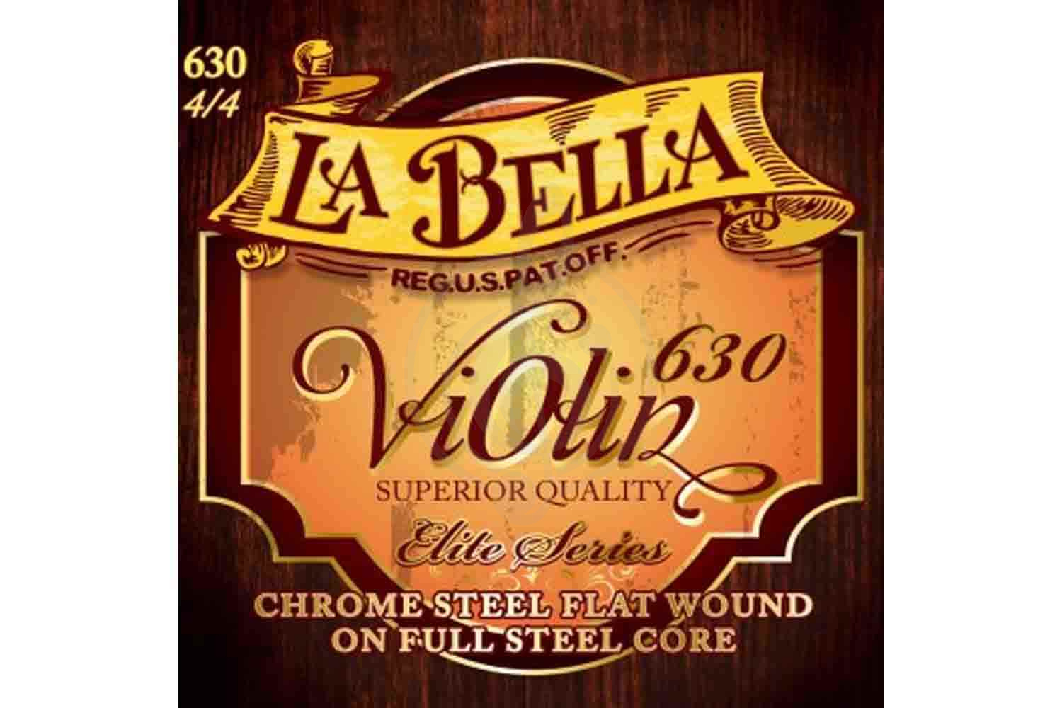 Струны для скрипки La Bella 630-1/4 - Струны для скрипки 1/4, комплект, La Bella 630-1/4 в магазине DominantaMusic - фото 1