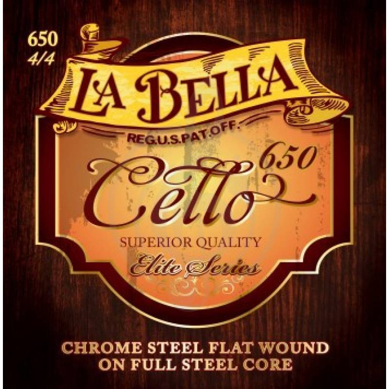 Струны для виолончели Струны для виолончели La Bella LaBella 650 - Комплект струн для виолончели  labella 650 - фото 1