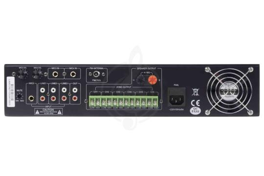 Радиоузел LAM6120UT Усилитель мощности трансляционный, 120Вт, LAudio, LAudio LAM6120UT в магазине DominantaMusic - фото 7