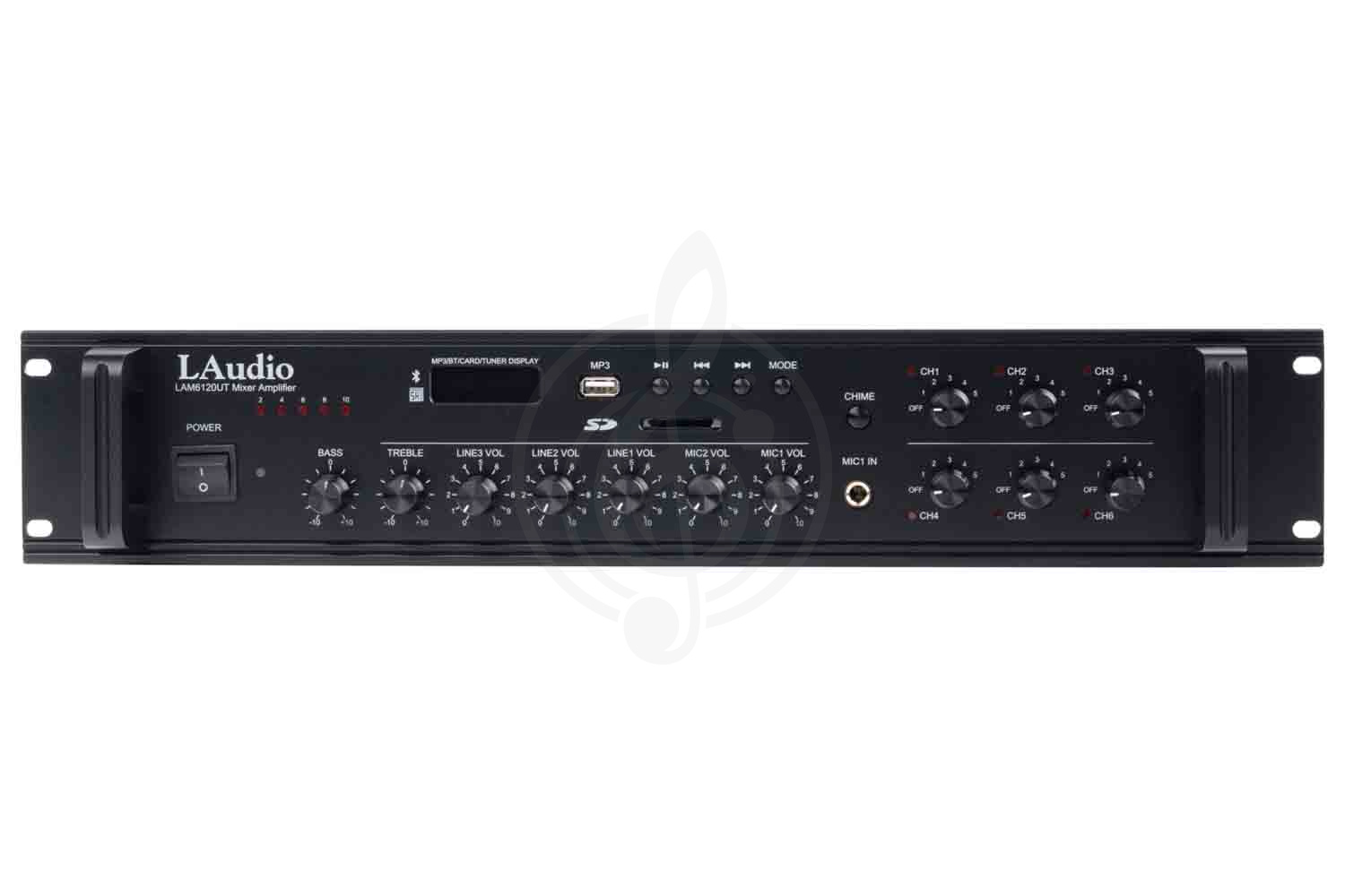 Радиоузел LAM6120UT Усилитель мощности трансляционный, 120Вт, LAudio, LAudio LAM6120UT в магазине DominantaMusic - фото 8