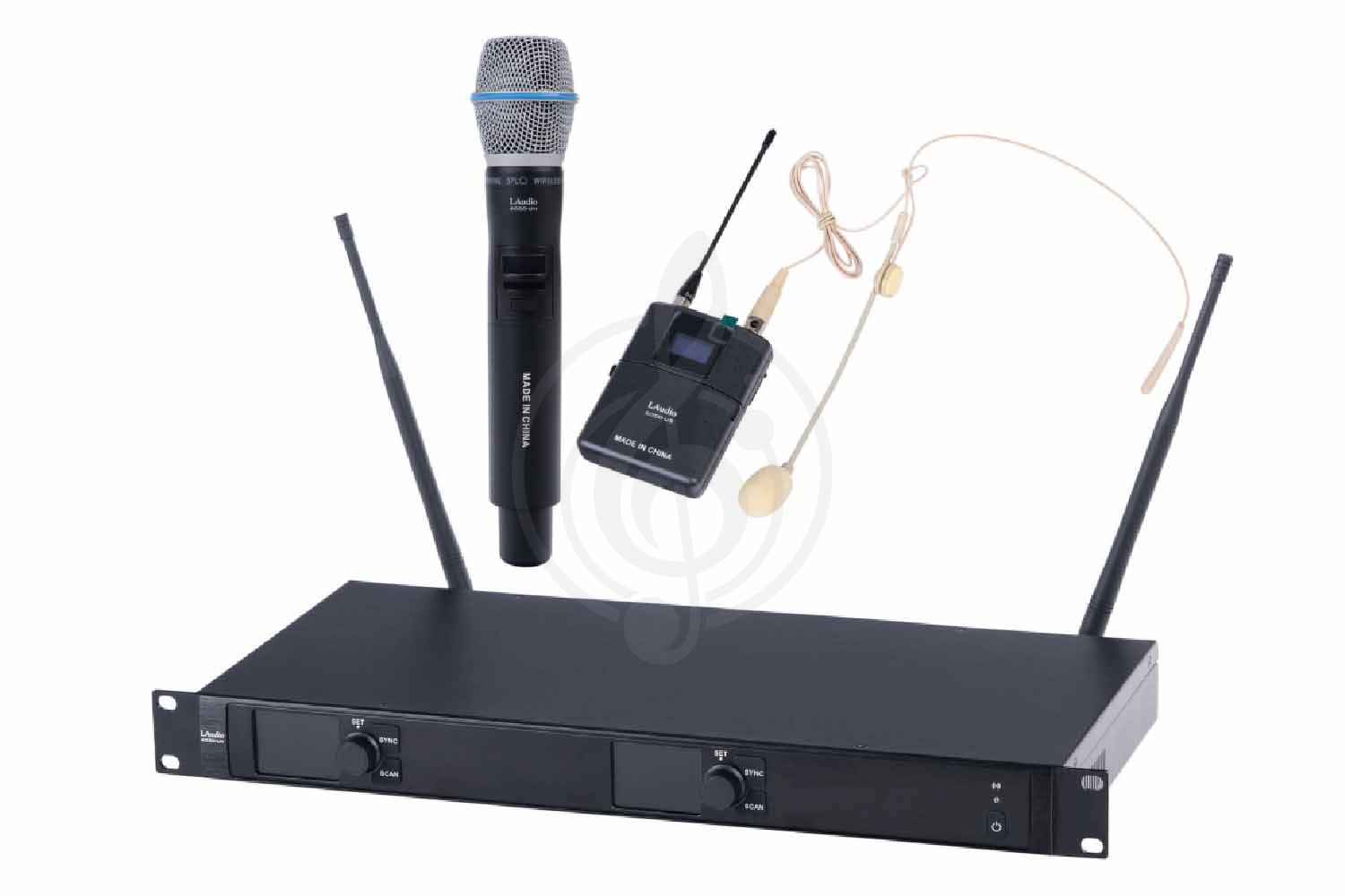 Радиосистема с ручным передатчиком LAudio 6000-UV - Радиосистема, LAudio 6000-UV в магазине Доминанта мьюзик - фото 1