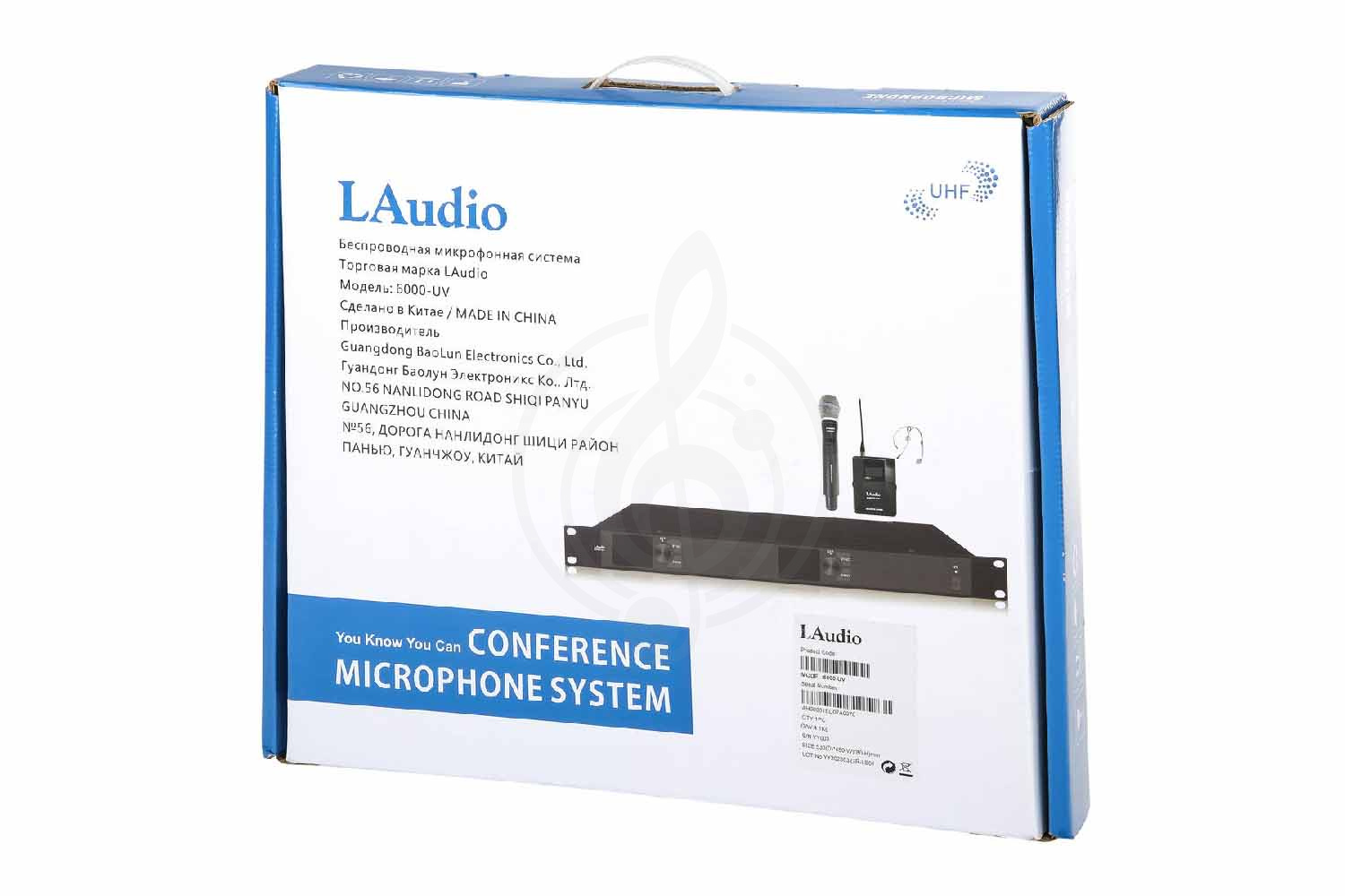 Радиосистема с ручным передатчиком LAudio 6000-UV - Радиосистема, LAudio 6000-UV в магазине Доминанта мьюзик - фото 3