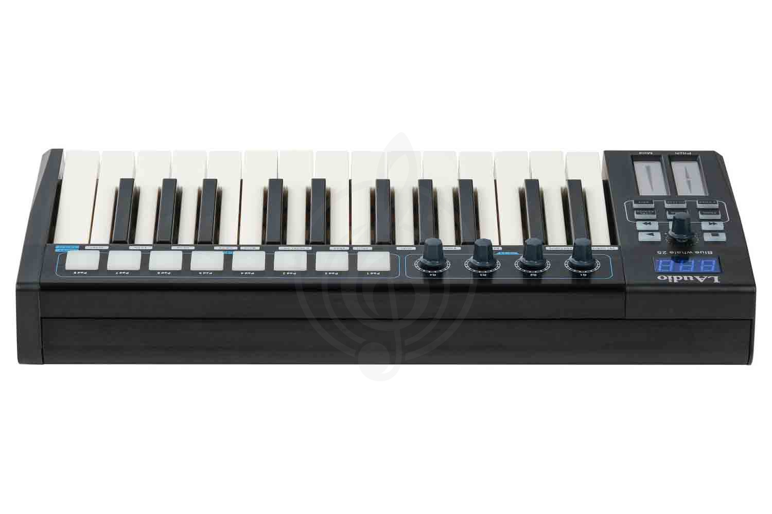 MIDI-контроллер LAudio BLUE-WHALE25 - MIDI-контроллер, 25 клавиш, LAudio BLUE-WHALE25 в магазине Доминанта мьюзик - фото 3