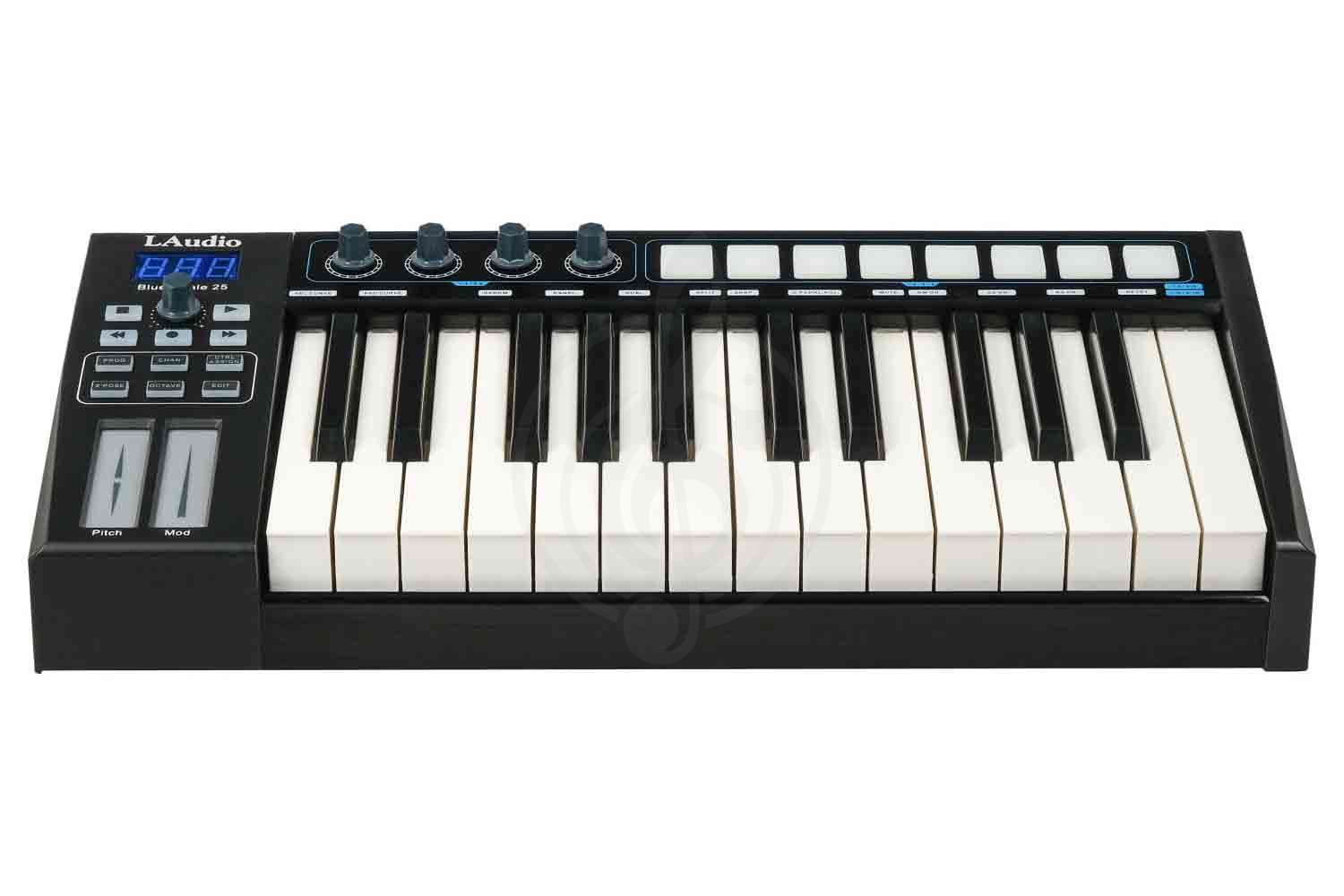 MIDI-контроллер LAudio BLUE-WHALE25 - MIDI-контроллер, 25 клавиш, LAudio BLUE-WHALE25 в магазине Доминанта мьюзик - фото 5