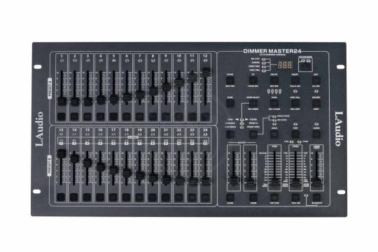 Пульт и контроллер DMX LAudio Dimmer-Master-24 - DMX/MIDI Контроллер, LAudio Dimmer-Master-24 в магазине Доминанта мьюзик - фото 5