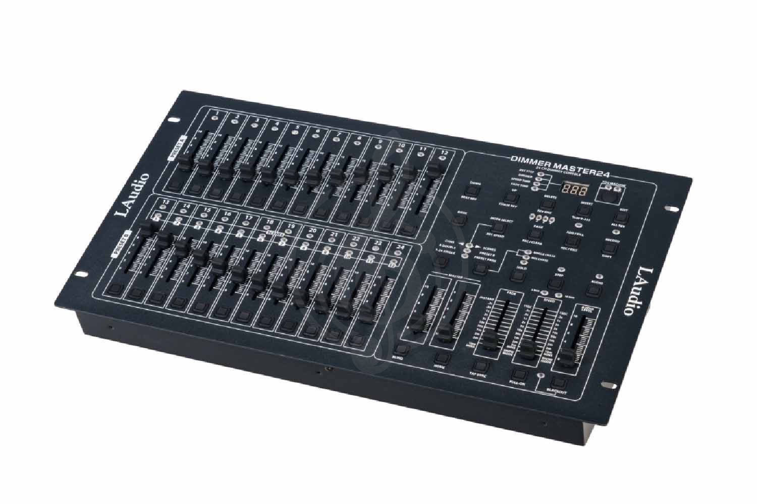 Пульт и контроллер DMX LAudio Dimmer-Master-24 - DMX/MIDI Контроллер, LAudio Dimmer-Master-24 в магазине Доминанта мьюзик - фото 1