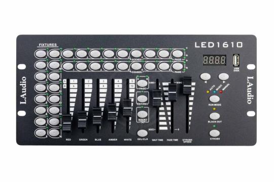 Пульт и контроллер DMX Laudio DMX-LED-1610 - DMX Контроллер, LAudio DMX-LED-1610 в магазине Доминанта мьюзик - фото 5