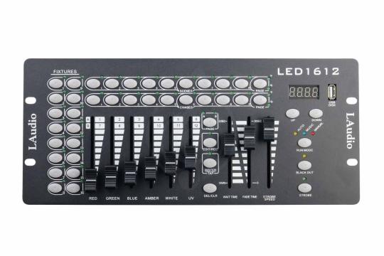 Пульт и контроллер DMX LAudio DMX-LED-1612 - DMX Контроллер, LAudio DMX-LED-1612 в магазине Доминанта мьюзик - фото 5