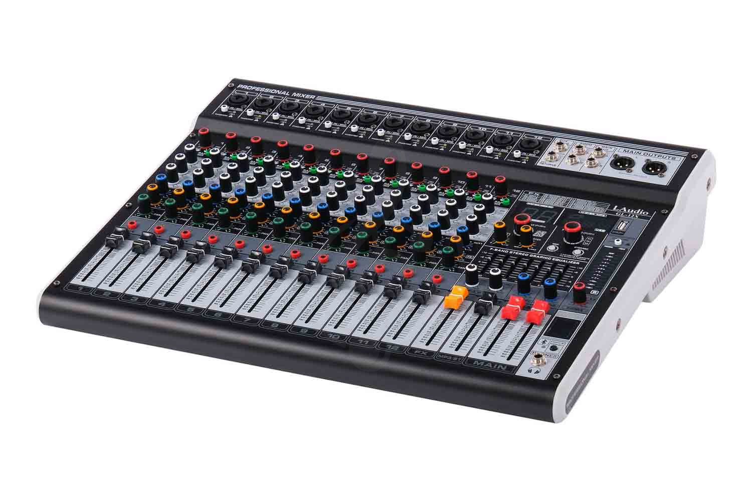 Аналоговый микшер LAudio GL-12X - Микшерный пульт, 12 каналов, LAudio GL-12X в магазине Доминанта мьюзик - фото 5