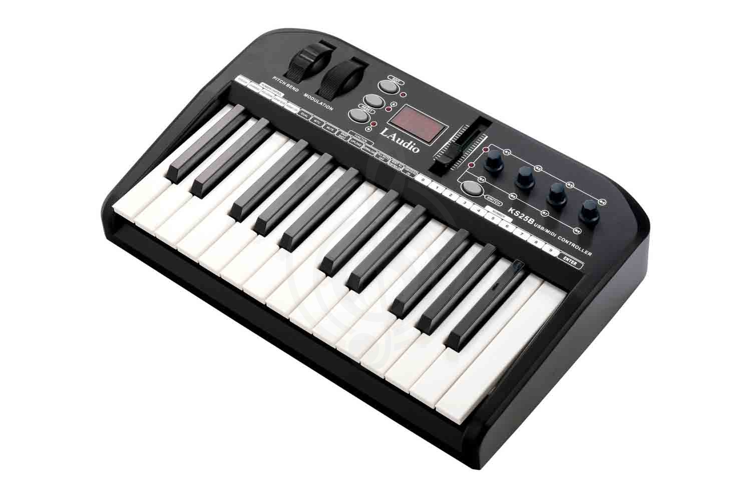 MIDI-контроллер LAudio KS25B - MIDI-контроллер, 25 клавиш, LAudio KS25B в магазине Доминанта мьюзик - фото 4