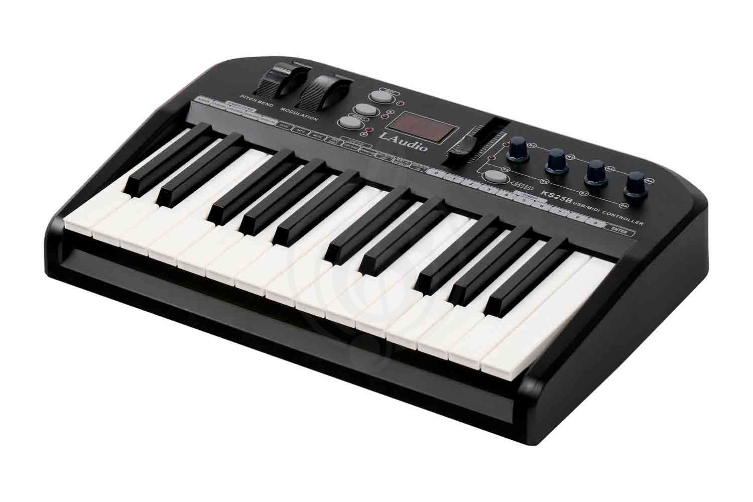 MIDI-контроллер LAudio KS25B - MIDI-контроллер, 25 клавиш, LAudio KS25B в магазине Доминанта мьюзик - фото 5