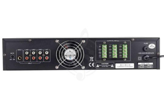 Радиоузел LAudio LAM6060 - Усилитель мощности трансляционный, LAudio LAM6060 в магазине DominantaMusic - фото 4