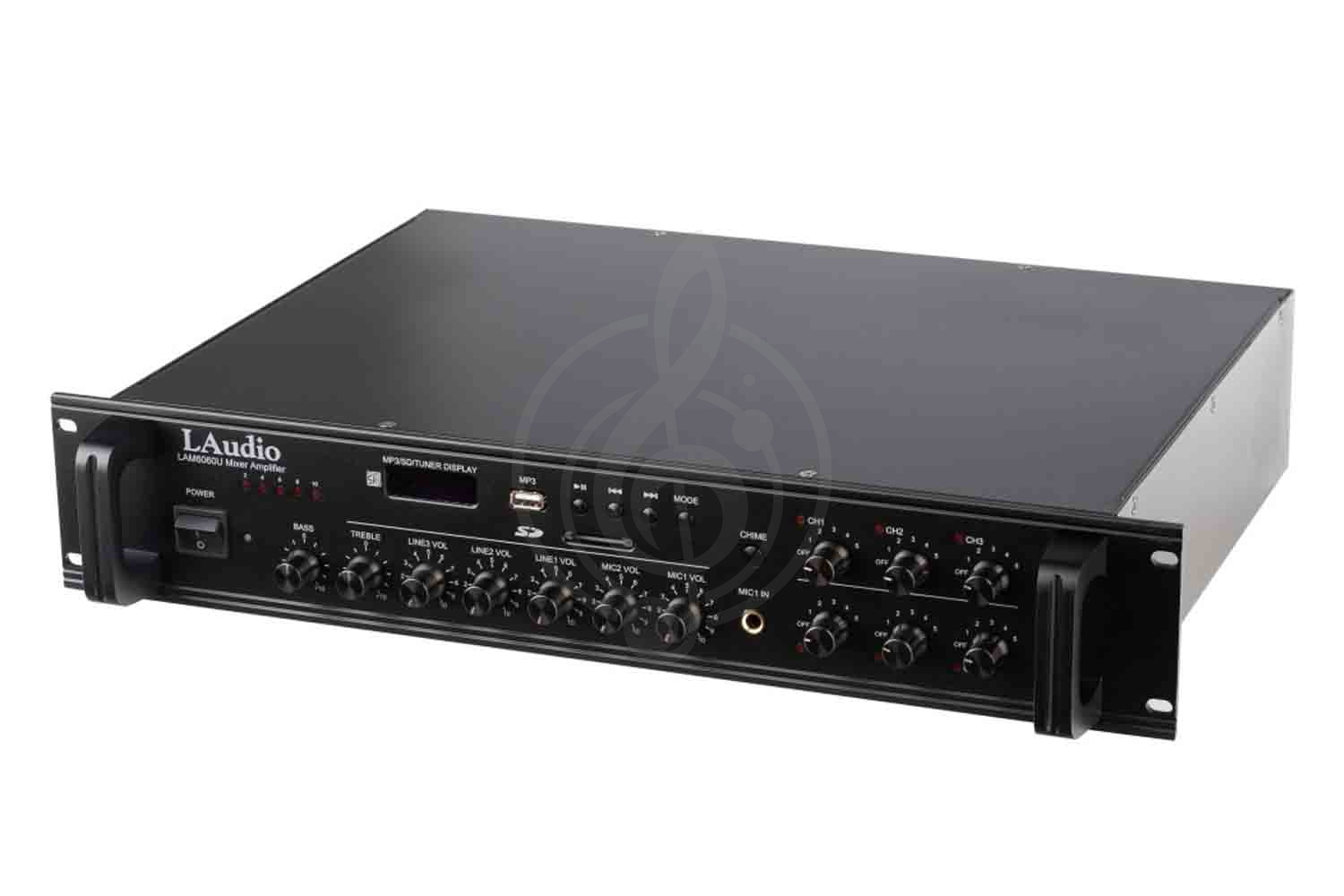 Радиоузел LAudio LAM6060U - Усилитель мощности трансляционный, LAudio LAM6060U в магазине DominantaMusic - фото 1