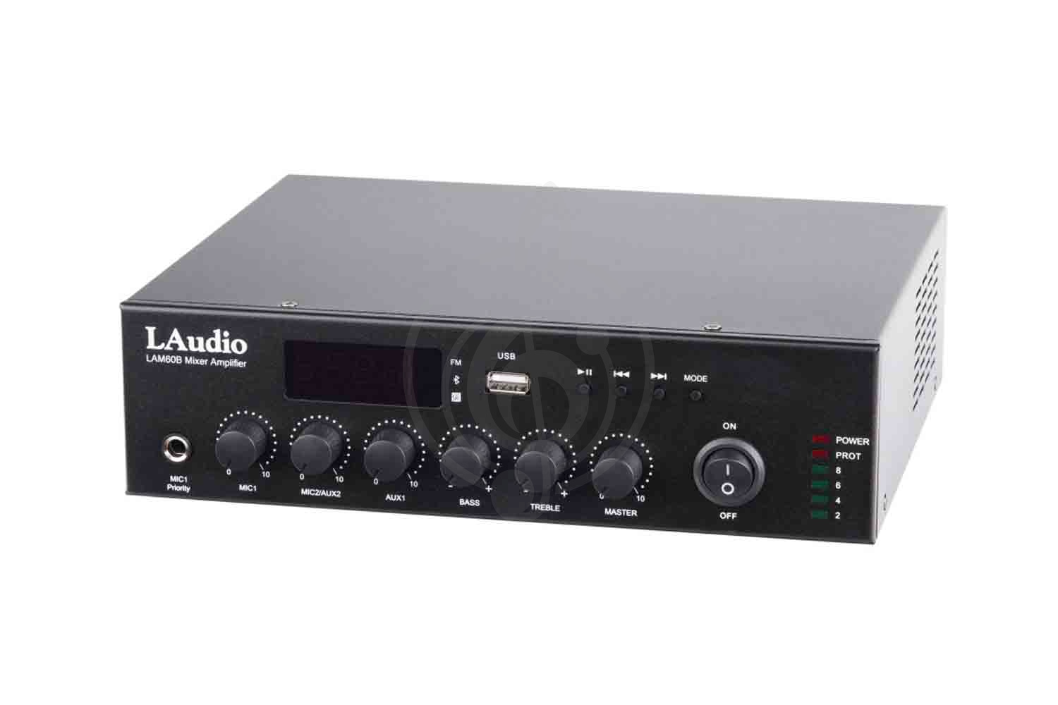 Радиоузел LAudio LAM60B - Микшер усилитель мощности трансляционный, LAudio LAM60B в магазине DominantaMusic - фото 1