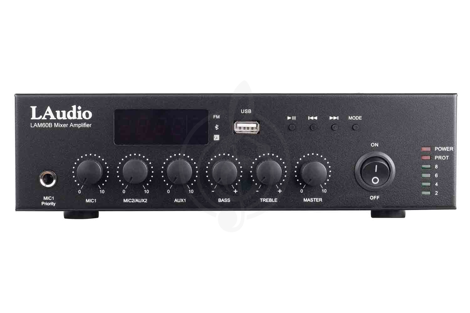 Радиоузел LAudio LAM60B - Микшер усилитель мощности трансляционный, LAudio LAM60B в магазине DominantaMusic - фото 7