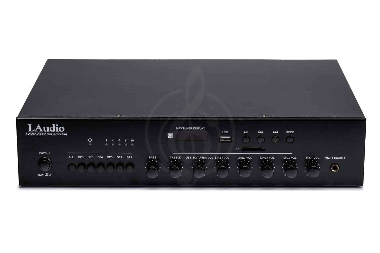 Радиоузел LAudio LAM6120B - Усилитель мощности трансляционный, LAudio LAM6120B в магазине DominantaMusic - фото 8