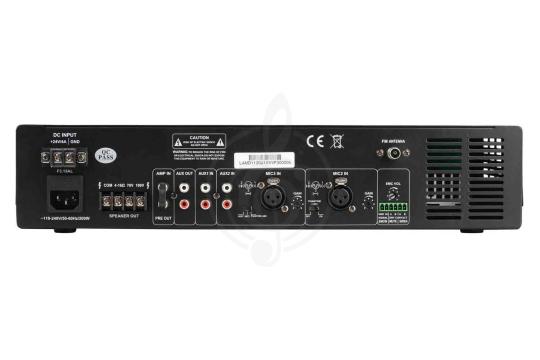 Радиоузел LAudio LAMD1120U Микшер усилитель мощности трансляционный, 120Вт, LAudio LAMD1120U в магазине DominantaMusic - фото 3