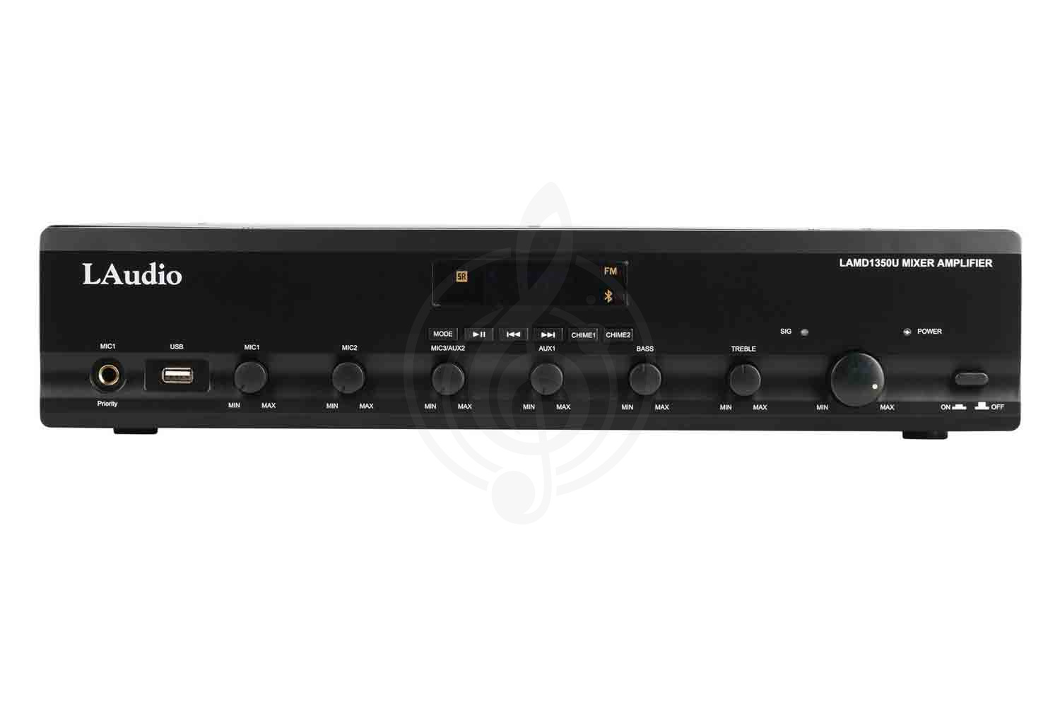 Радиоузел LAudio LAMD1350U - Микшер усилитель мощности трансляционный, 350Вт, LAudio LAMD1350U в магазине DominantaMusic - фото 4
