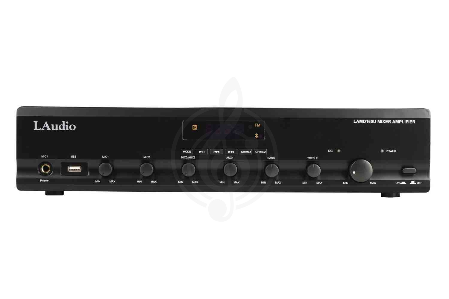 Радиоузел LAudio LAMD160U - Микшер усилитель мощности трансляционный, LAudio LAMD160U в магазине DominantaMusic - фото 4