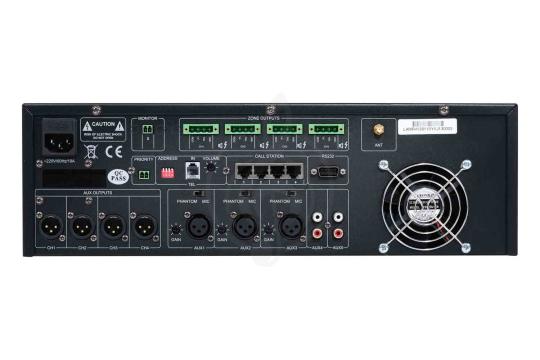 Трансляционный усилитель мощности LAudio LAMR4120 - Усилитель мощности трансляционный, матричный, 4х120Вт,  LAMR4120 в магазине DominantaMusic - фото 2