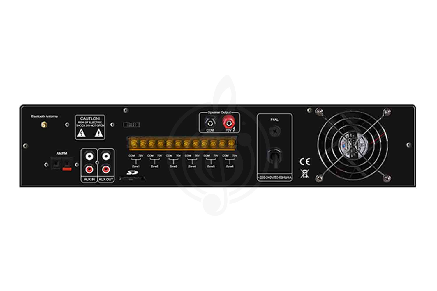 Радиоузел LAudio LAMT6650 - Усилитель мощности трансляционный, LAudio LAMT6650 в магазине DominantaMusic - фото 2