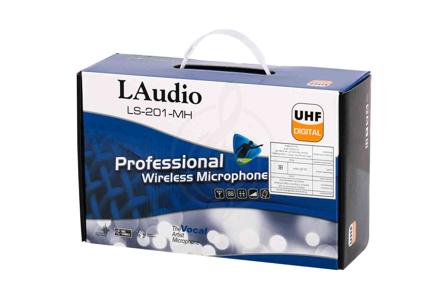 Радиосистема с ручным передатчиком LAudio LS-201-MH - Беспроводная микрофонная система, ручной и головной микрофон, LAudio LS-201-MH в магазине Доминанта мьюзик - фото 6