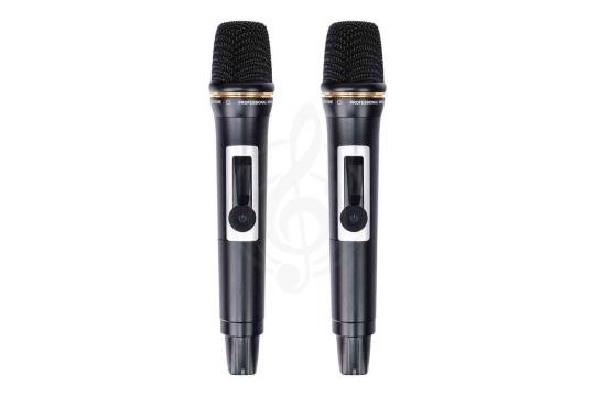 Радиосистема с ручным передатчиком LAudio LS-602 - Беспроводная микрофонная система, LAudio LS-602 в магазине Доминанта мьюзик - фото 3