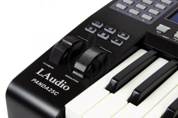 MIDI-клавиатура Миди-клавиатуры LAudio LAudio Panda-25C - Миди-клавиатура с пэдами Panda-25C - фото 4