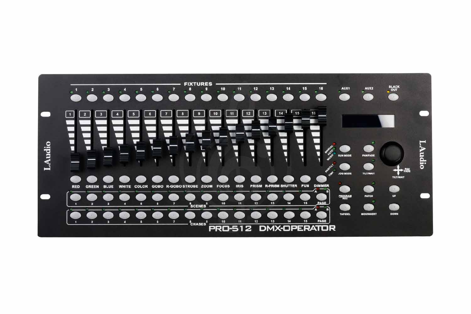 Пульт и контроллер DMX LAudio PRO-512 - DMX Контроллер, LAudio PRO-512 в магазине Доминанта мьюзик - фото 7