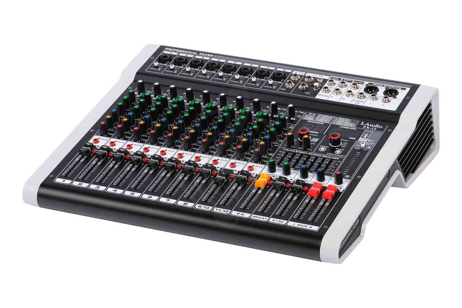 Аналоговый микшер LAudio PX-12 - Микшерный пульт, 12 каналов, LAudio PX-12 в магазине Доминанта мьюзик - фото 5