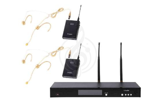 Изображение Радиосистема с головным микрофоном LAudio RWS-2BHS