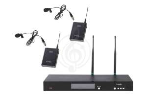 Изображение Радиосистема с петличным микрофоном LAudio RWS-2BLV