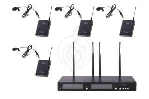 Изображение Радиосистема с петличным микрофоном LAudio RWS-4BLV