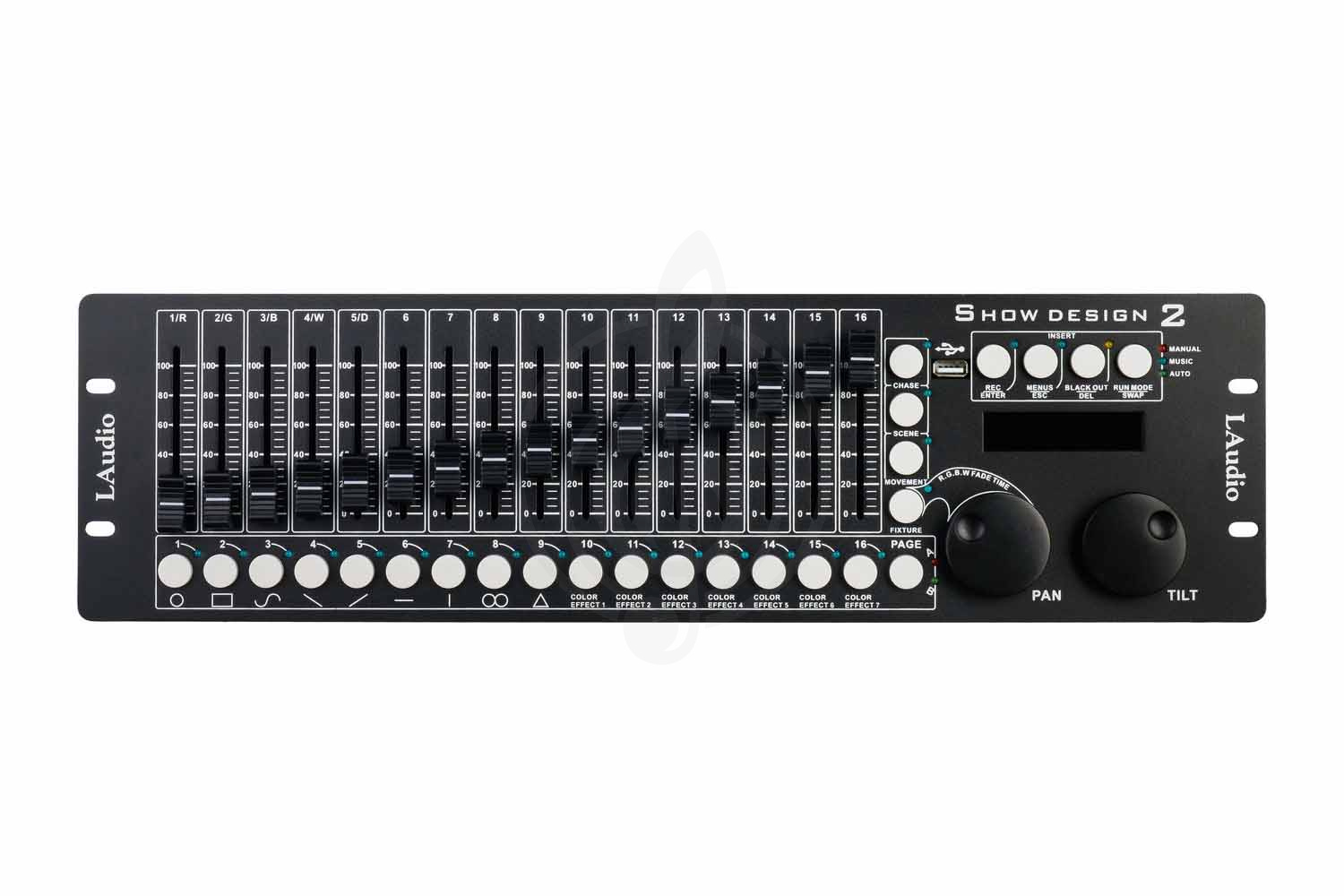 Пульт и контроллер DMX LAudio Show-Design-2 - DMX Контроллер, LAudio Show-Design-2 в магазине Доминанта мьюзик - фото 6