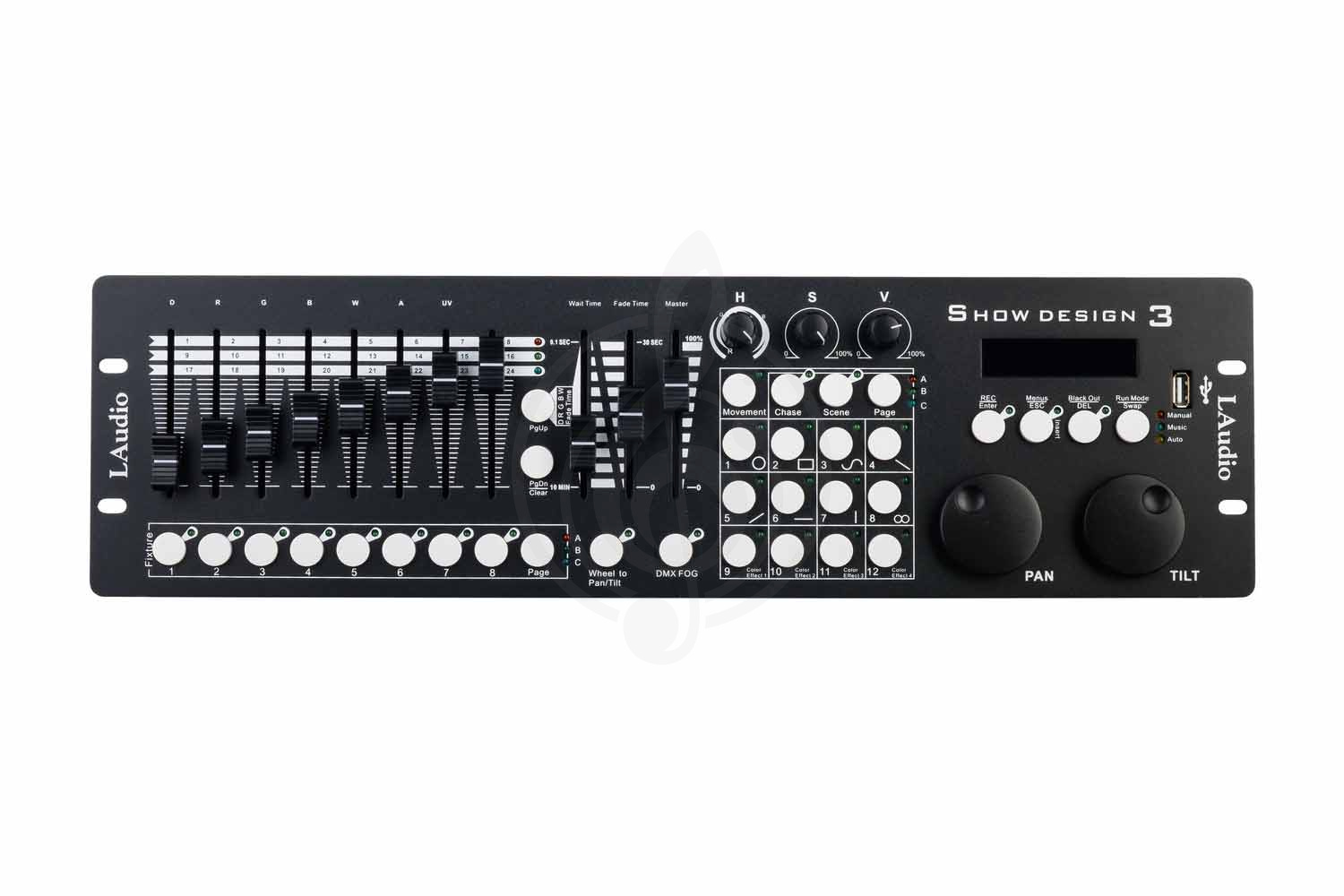 Пульт и контроллер DMX LAudio Show-Design-3 - DMX Контроллер, LAudio Show-Design-3 в магазине Доминанта мьюзик - фото 6
