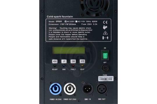  LAudio WS-SP400W Генератор холодных искр, 400Вт, LAudio WS-SP400W в магазине Доминанта мьюзик - фото 6