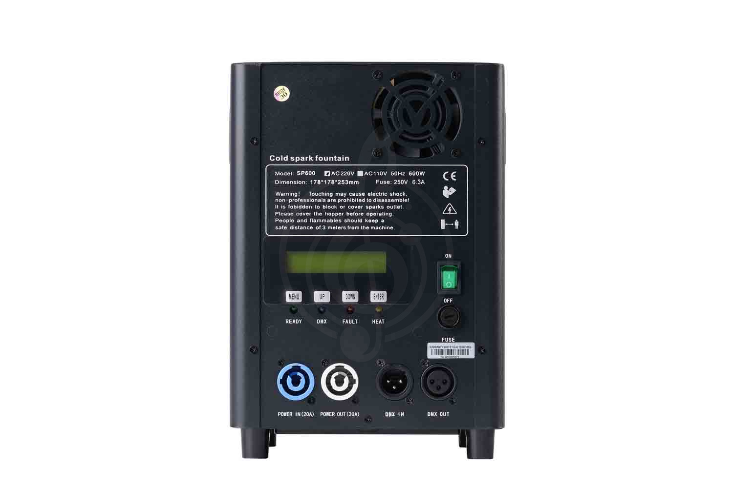  LAudio WS-SP400W Генератор холодных искр, 400Вт, LAudio WS-SP400W в магазине Доминанта мьюзик - фото 7