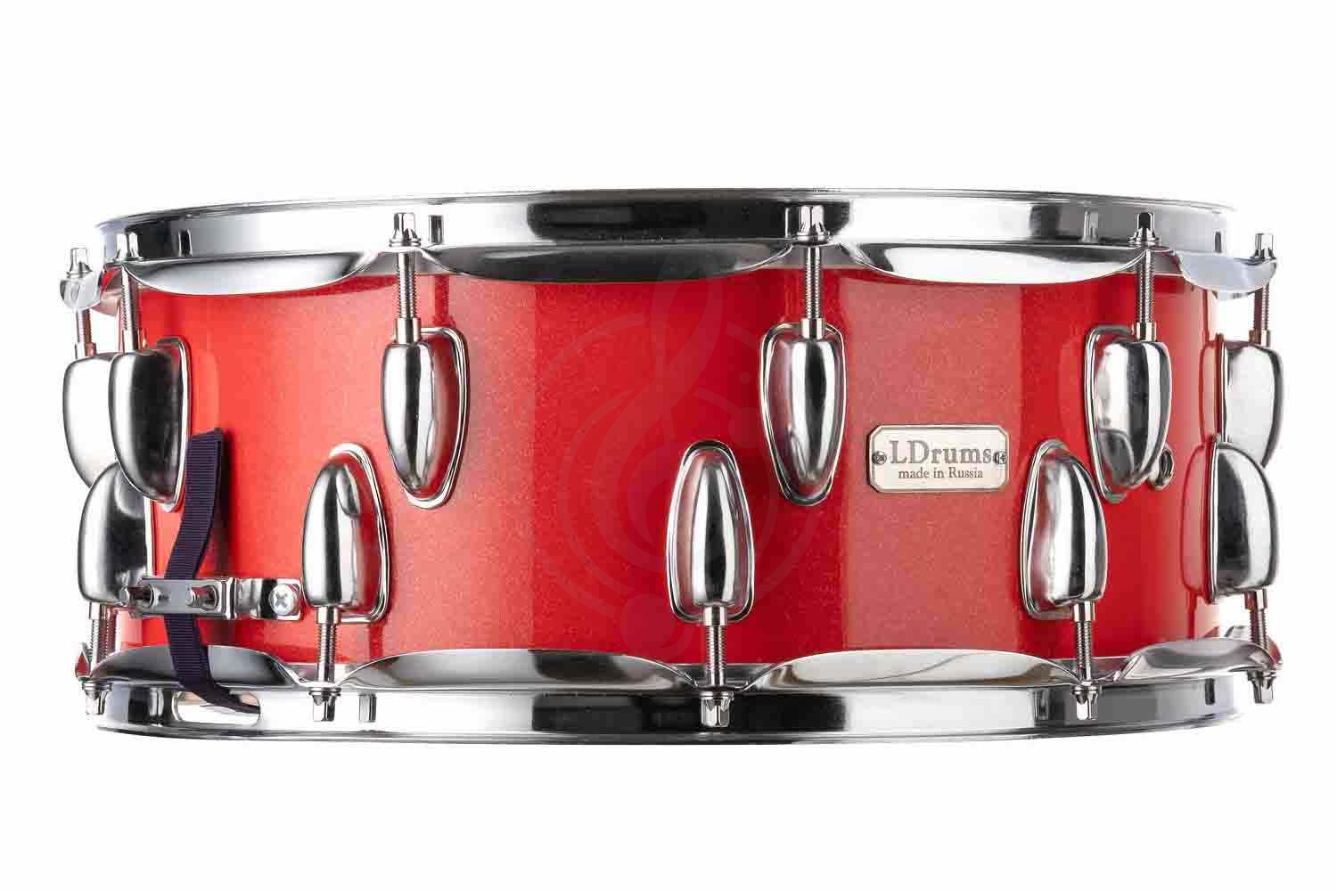 Малый барабан LDrum LD5408SN - Малый барабан, красный,14"х5,5", LDrums LD5408SN в магазине DominantaMusic - фото 2