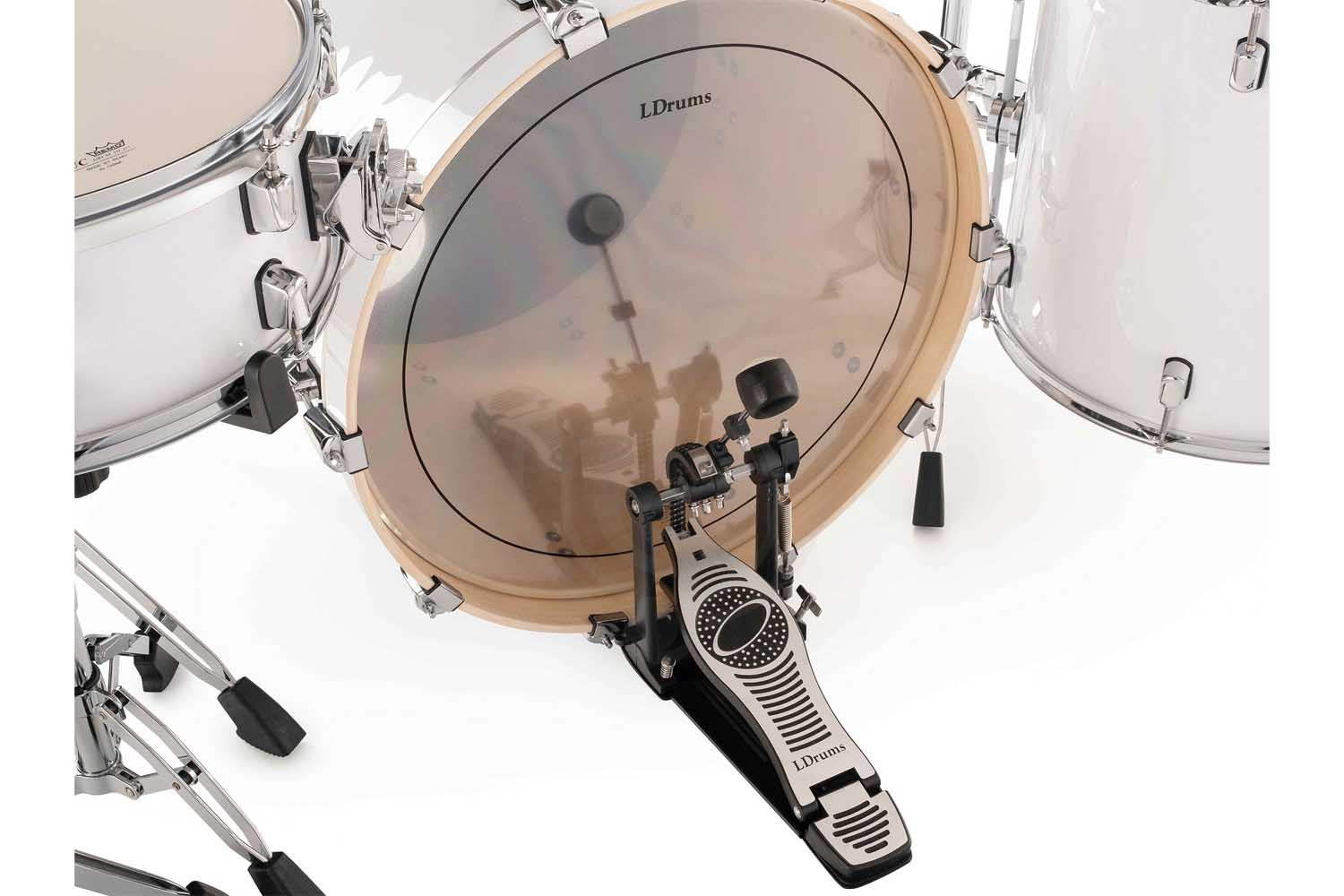 Комплект ударной установки LDrums 5001011 - Барабанная установка, белая,  5001011 в магазине DominantaMusic - фото 3