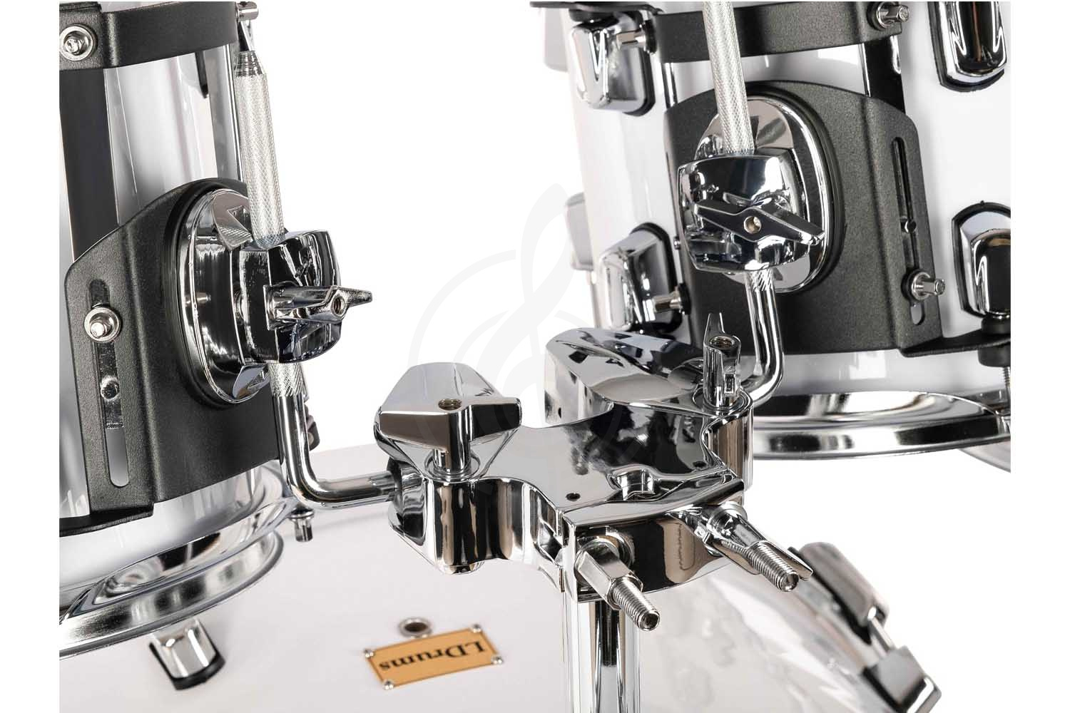 Комплект ударной установки LDrums 5001011 - Барабанная установка, белая,  5001011 в магазине DominantaMusic - фото 5