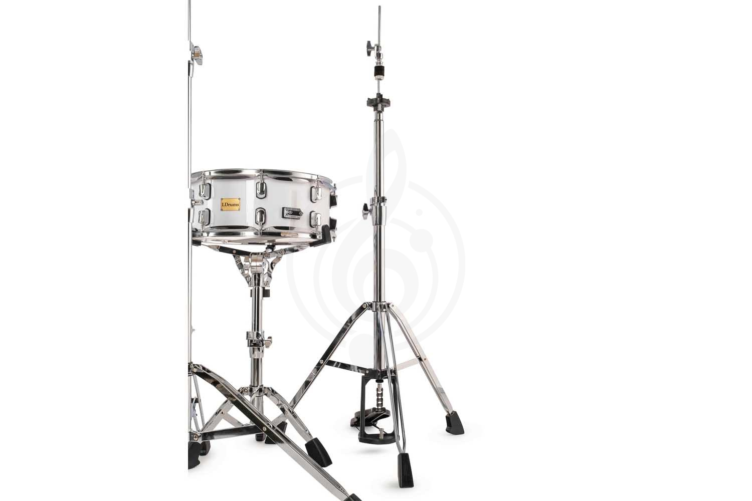 Комплект ударной установки LDrums 5001011 - Барабанная установка, белая,  5001011 в магазине DominantaMusic - фото 12