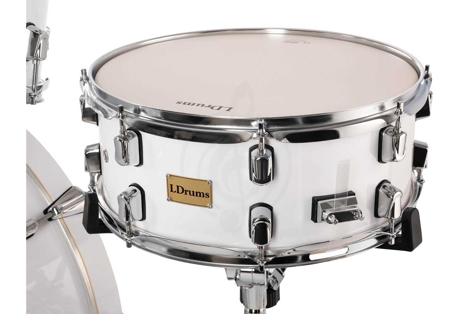 Комплект ударной установки LDrums 5001011 - Барабанная установка, белая,  5001011 в магазине DominantaMusic - фото 14