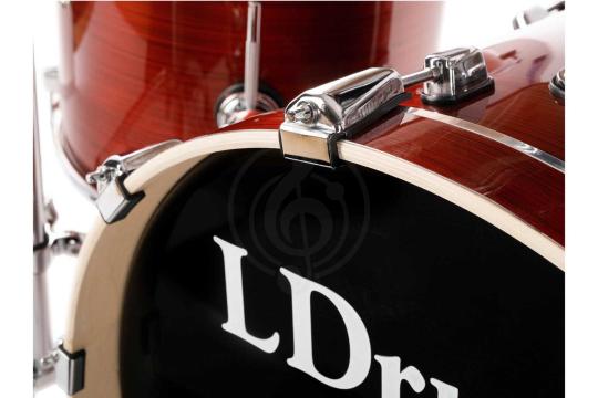 Комплект ударной установки LDrums 5001012 - Барабанная установка, красная,  5001012 в магазине DominantaMusic - фото 3
