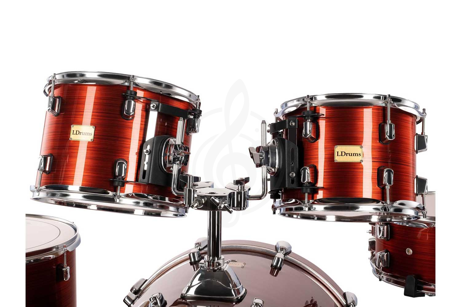 Комплект ударной установки LDrums 5001012 - Барабанная установка, красная,  5001012 в магазине DominantaMusic - фото 4