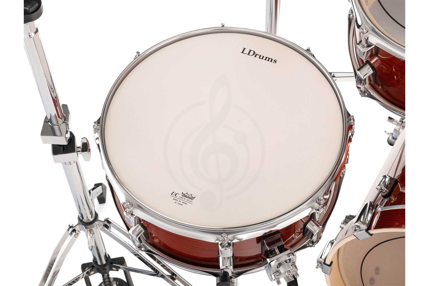 Комплект ударной установки LDrums 5001012 - Барабанная установка, красная,  5001012 в магазине DominantaMusic - фото 12