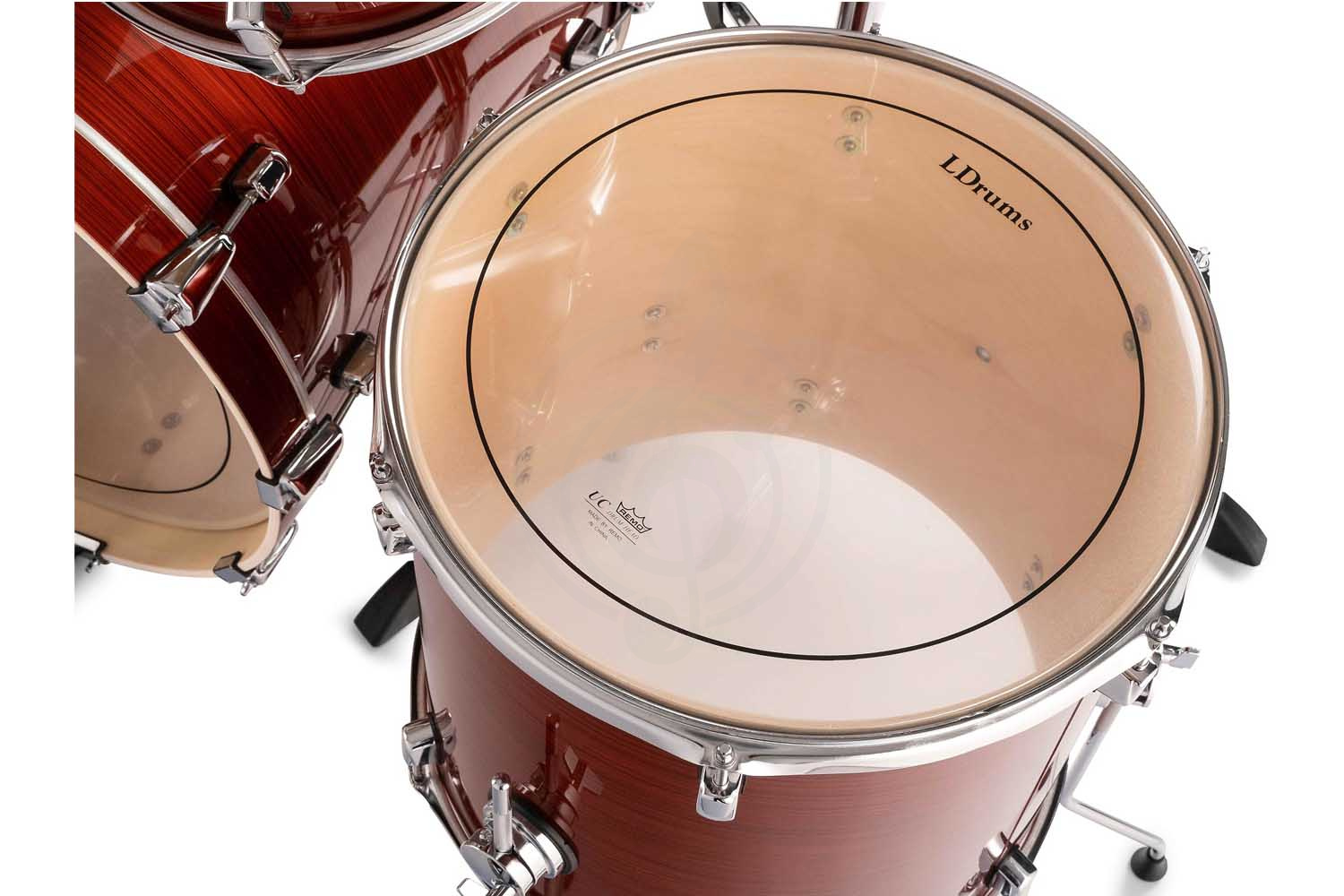 Комплект ударной установки LDrums 5001012 - Барабанная установка, красная,  5001012 в магазине DominantaMusic - фото 13