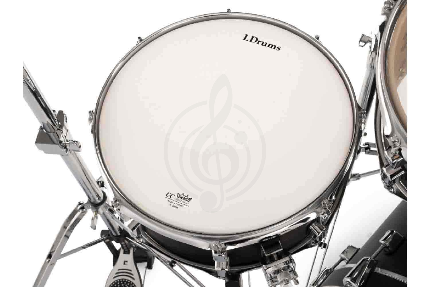 Малый барабан LDrums 5001013-1455 - Малый барабан, черный, LDrums 5001013-1455 в магазине DominantaMusic - фото 1
