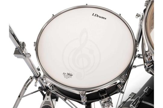 Комплект ударной установки LDrums 5001013 - Барабанная установка, черная,  5001013 в магазине DominantaMusic - фото 14